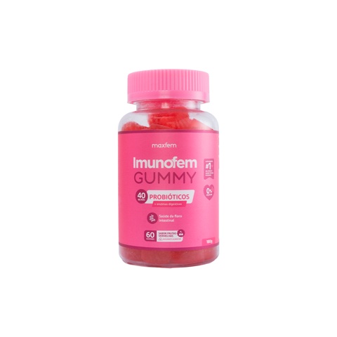 Imunofem Gummy — 1 frasco de 60 gominhas