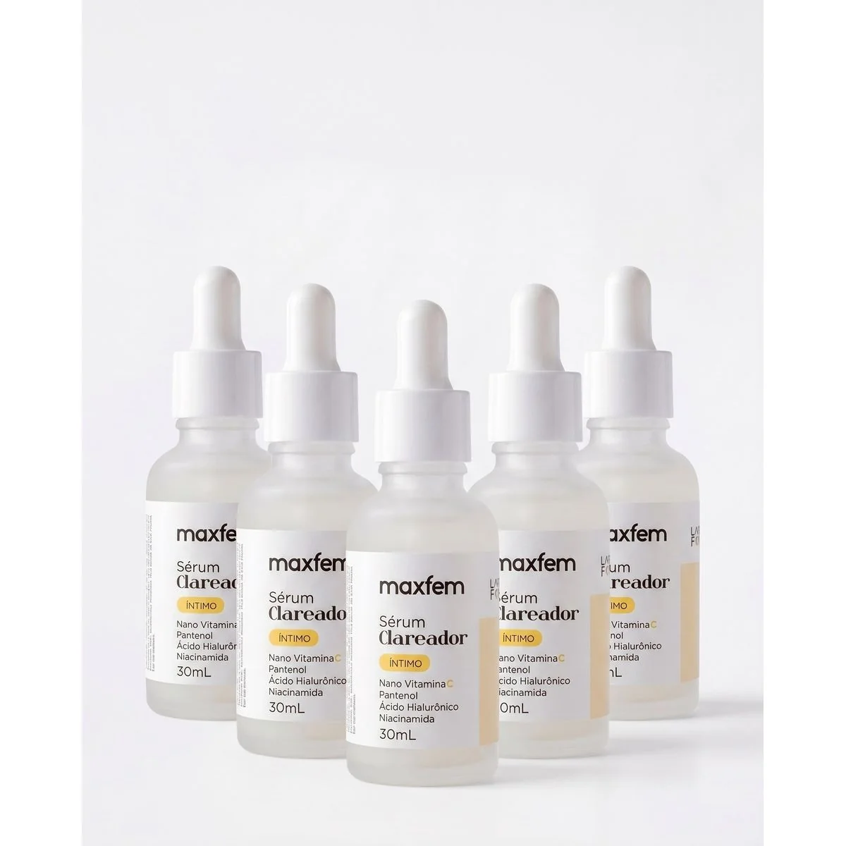 Sérum Clareador Maxfem — kit 5 frascos