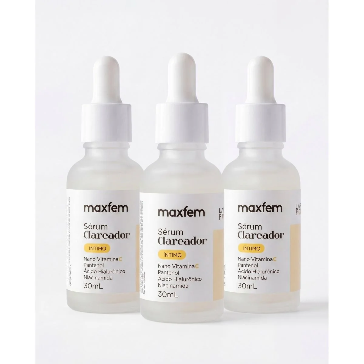 Kit Sérum Clareador Íntimo Maxfem · 3 frascos